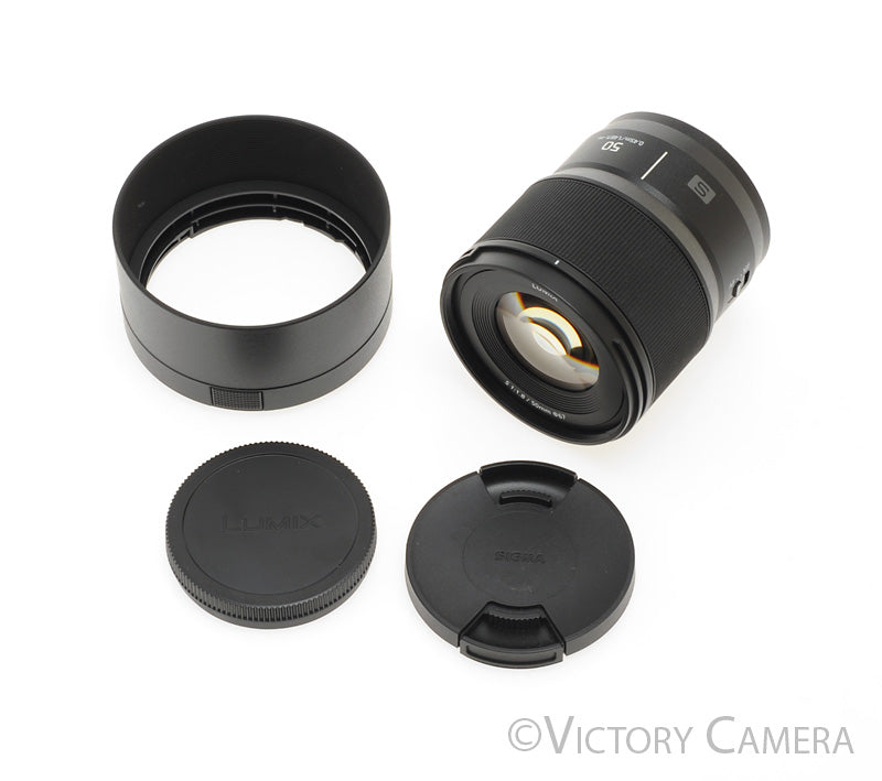 Panasonic Lumix 50mm f1.8 S S-S50PP L Mount Prime Lens [MINT-] - Victory Camera
