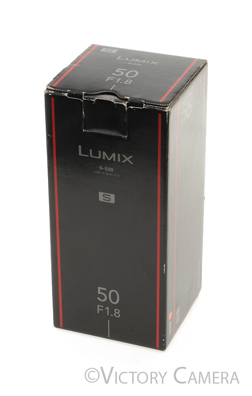 Panasonic Lumix 50mm f1.8 S S-S50PP L Mount Prime Lens [MINT-] - Victory Camera