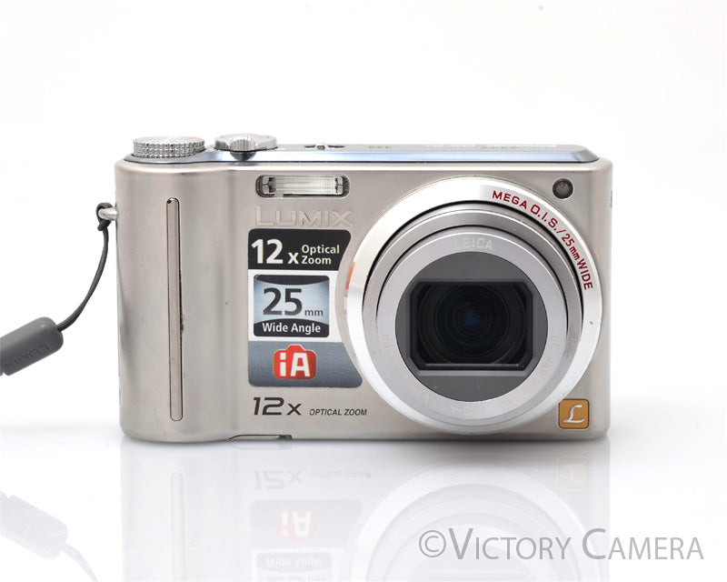 Panasonic Lumix DMC-ZS1 Silver 10MP Digital Point and Shoot Camera [GO