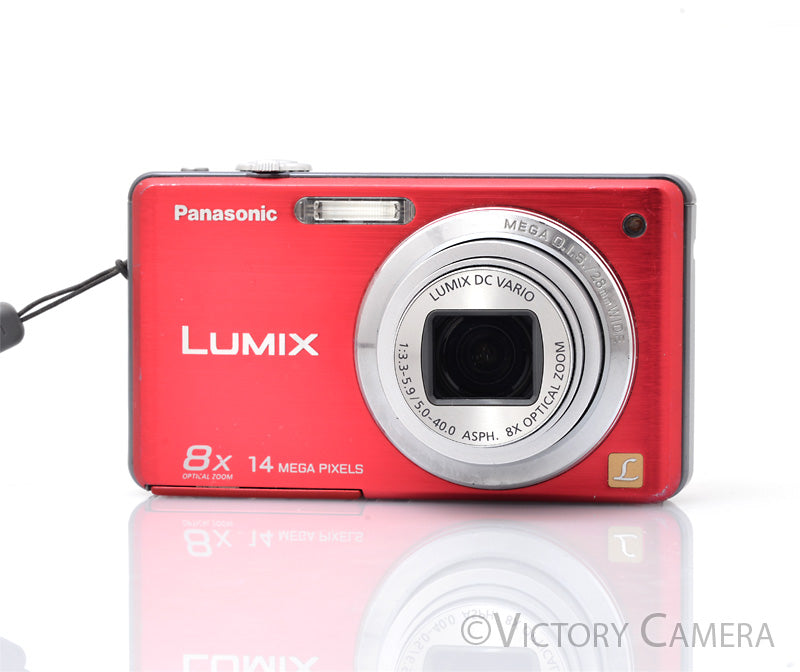 Panasonic Lumix DMC-FH20 14.1MP Digital Point & Shoot Camera [GOOD] - Victory Camera