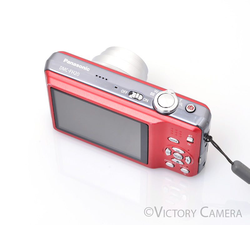 Panasonic Lumix DMC-FH20 14.1MP Digital Point &amp; Shoot Camera [GOOD]