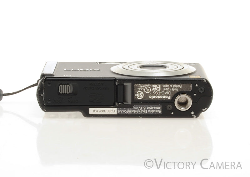 Panasonic Lumix DMC-FS5 10mp Digital Point and Shoot Camera [GOOD] - Victory Camera