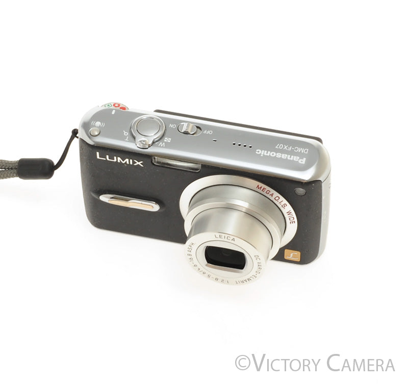 Panasonic Lumix DMC-FX07 7.2MP Digital Point &amp; Shoot Camera [EXC] - Victory Camera