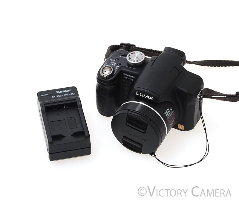 Panasonic Lumix DMC-FZ18 Black 8.1MP Digital Point and Shoot Camera [EXC-] - Victory Camera