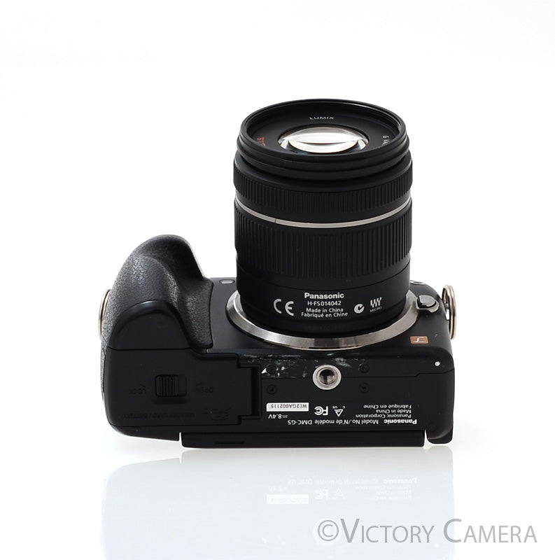 Panasonic Lumix DMC-G5 Mirrorless 16MP Camera w/ 14-42mm Lens [EXC] - Victory Camera