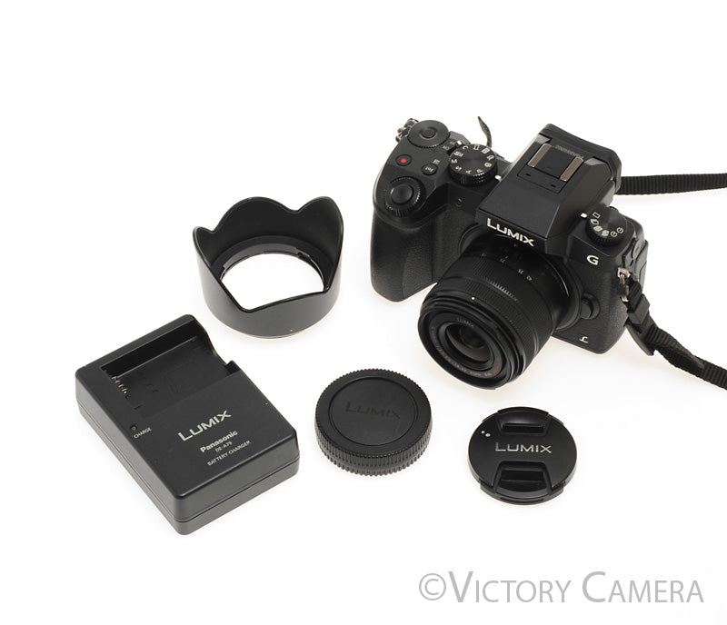 Panasonic Lumix DMC-G7K 16.0MP Mirrorless Camera w/ 14-42mm Lens [EXC+] - Victory Camera