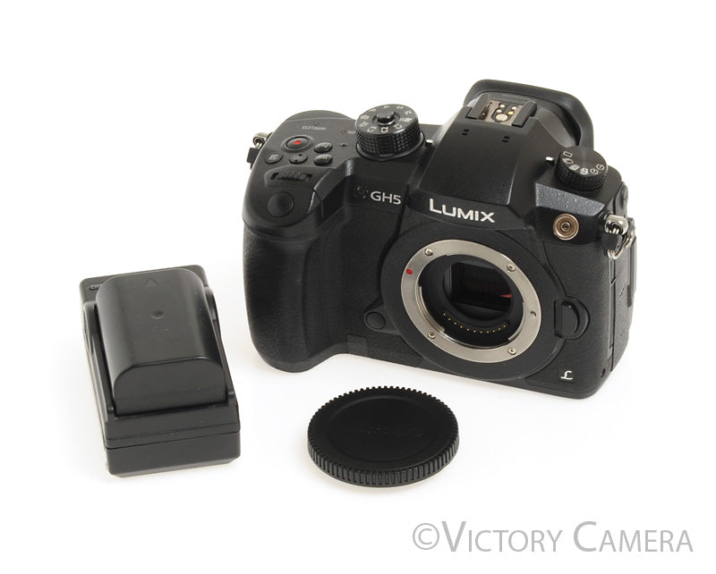 Panasonic Lumix GH5 20.3MP 4K Mirrorless Camera Body w/ 2 Bats [EXC+] - Victory Camera
