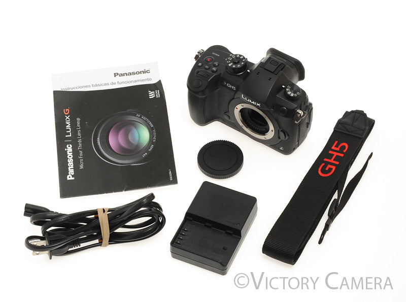 Panasonic Lumix GH5 20.3MP 4K Mirrorless Camera Body  [EXC+] - Victory Camera
