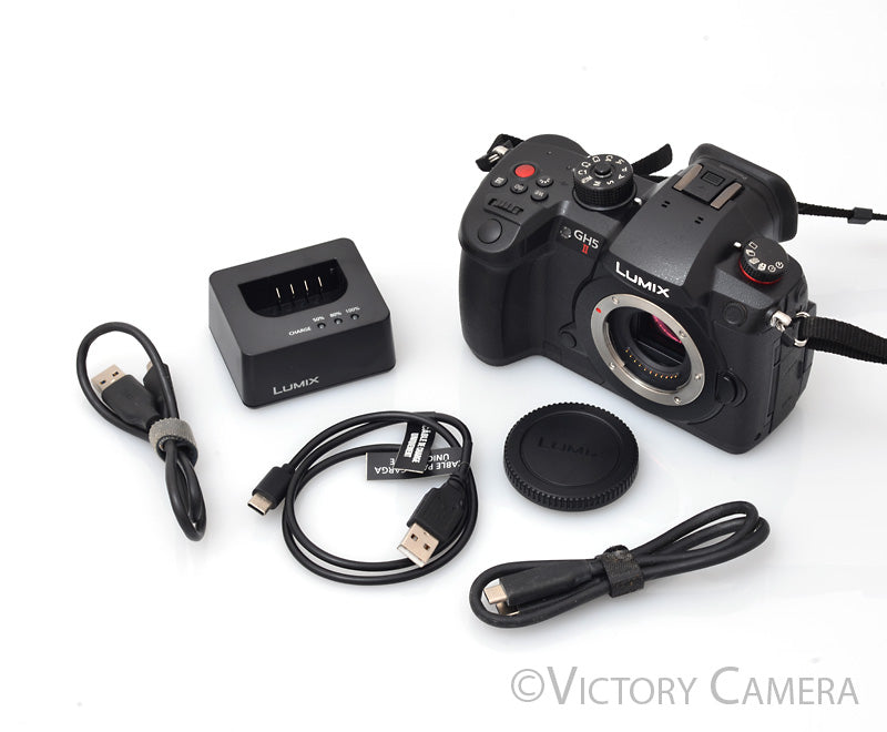 Panasonic Lumix GH5II 20.3MP 4K Mirrorless Camera Body [EXC+] - Victory Camera