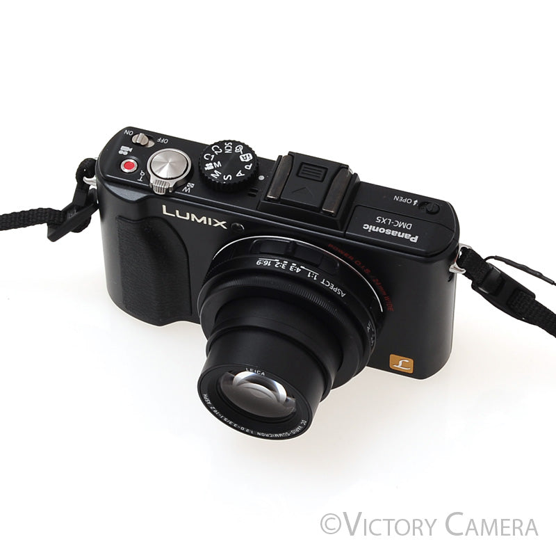 Panasonic Lumix DMC-LX5 10.1MP Digital Point & Shoot Camera [MINT-] - Victory Camera