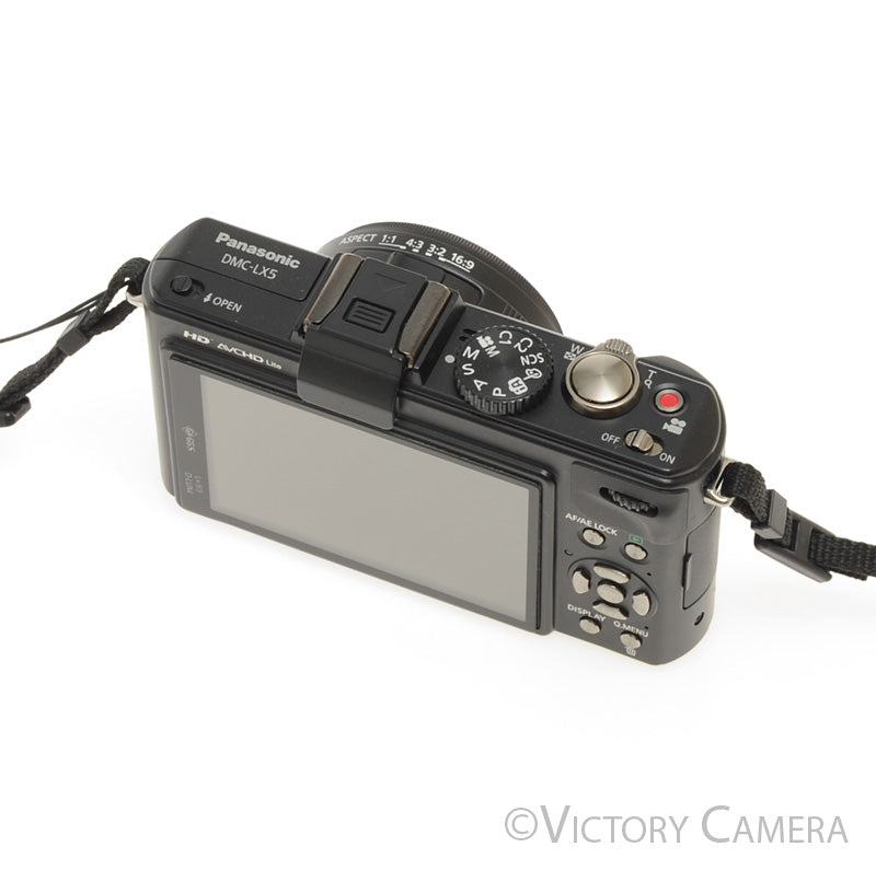 Panasonic Lumix DMC-LX5 10.1MP Digital Point &amp; Shoot Camera [EXC] - Victory Camera