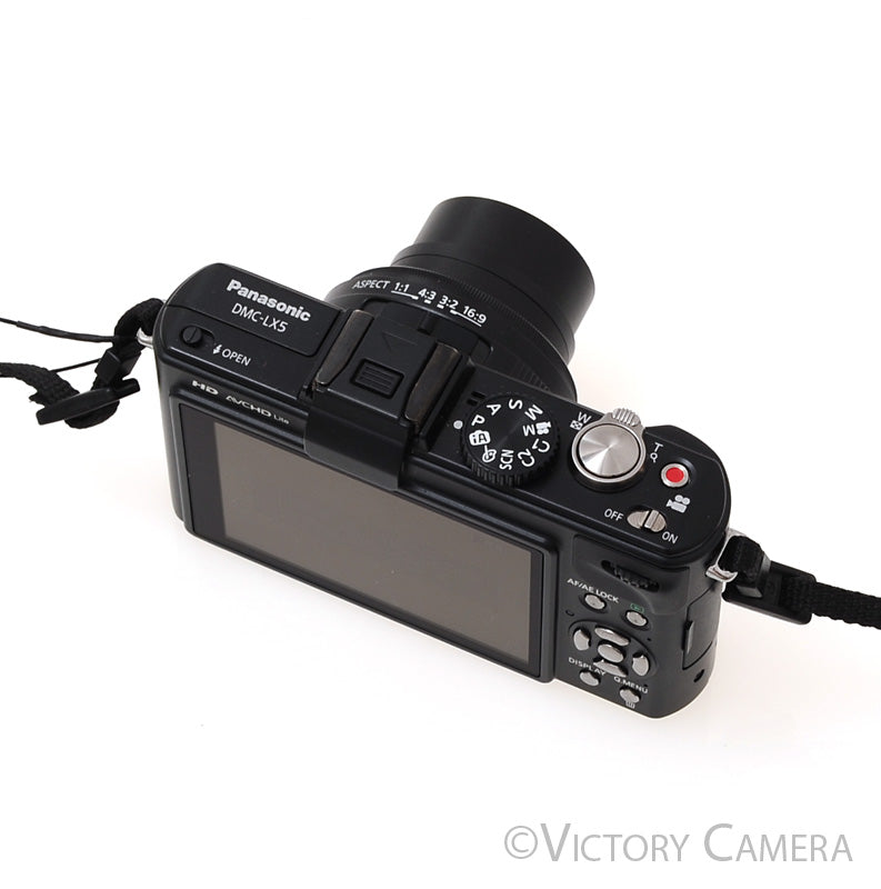 Panasonic Lumix DMC-LX5 10.1MP Digital Point & Shoot Camera [MINT-] - Victory Camera