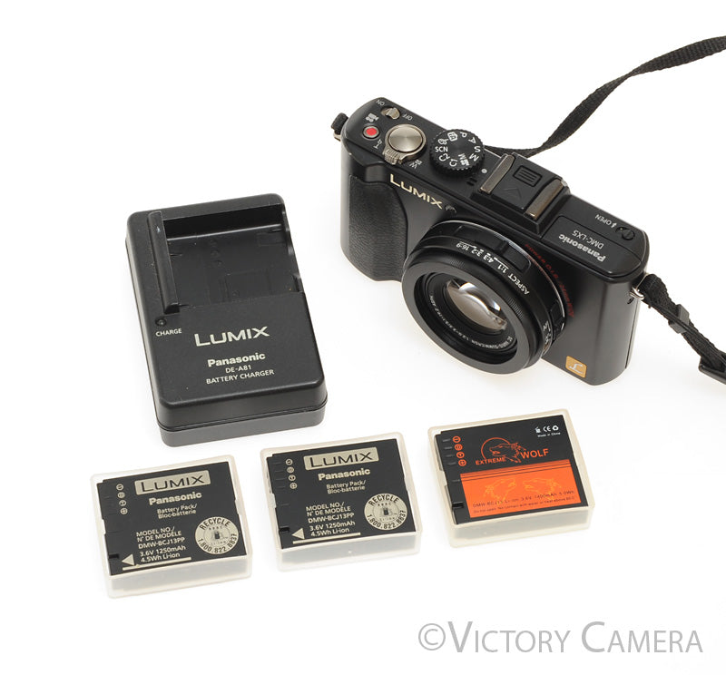 Panasonic Lumix DMC-LX5 10.1MP Digital Point &amp; Shoot Camera [EXC] - Victory Camera