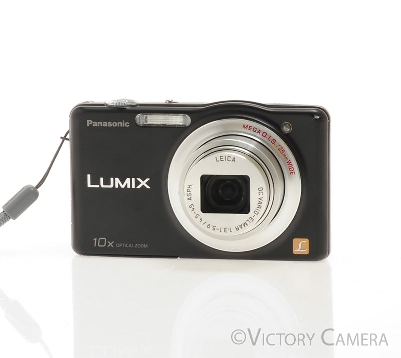Panasonic Lumix DMC-SZ02 16MP Black Digital Point &amp; Shoot Camera [EXC+] - Victory Camera