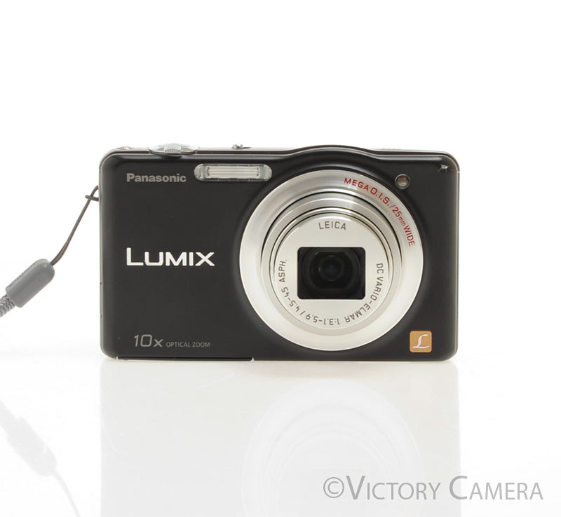Panasonic Lumix DMC-SZ02 16MP Black Digital Point &amp; Shoot Camera [EXC+] - Victory Camera