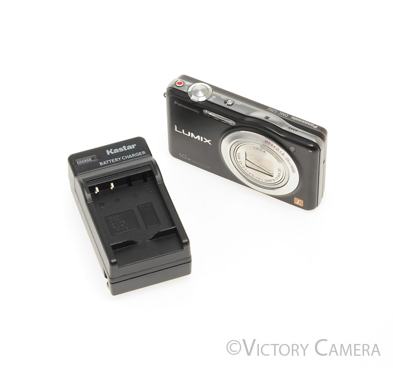 Panasonic Lumix DMC-SZ02 16MP Black Digital Point &amp; Shoot Camera [EXC+] - Victory Camera