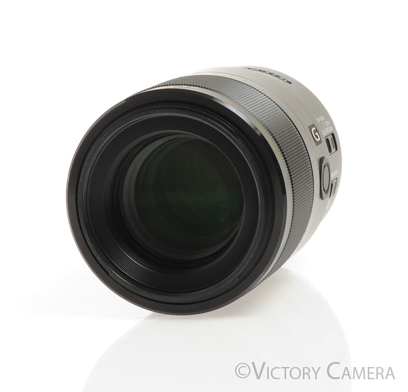 Sony FE 90mm f2.8 Macro G OSS Prime Lens for E Mount w/ Shade [MINT-] - Victory Camera