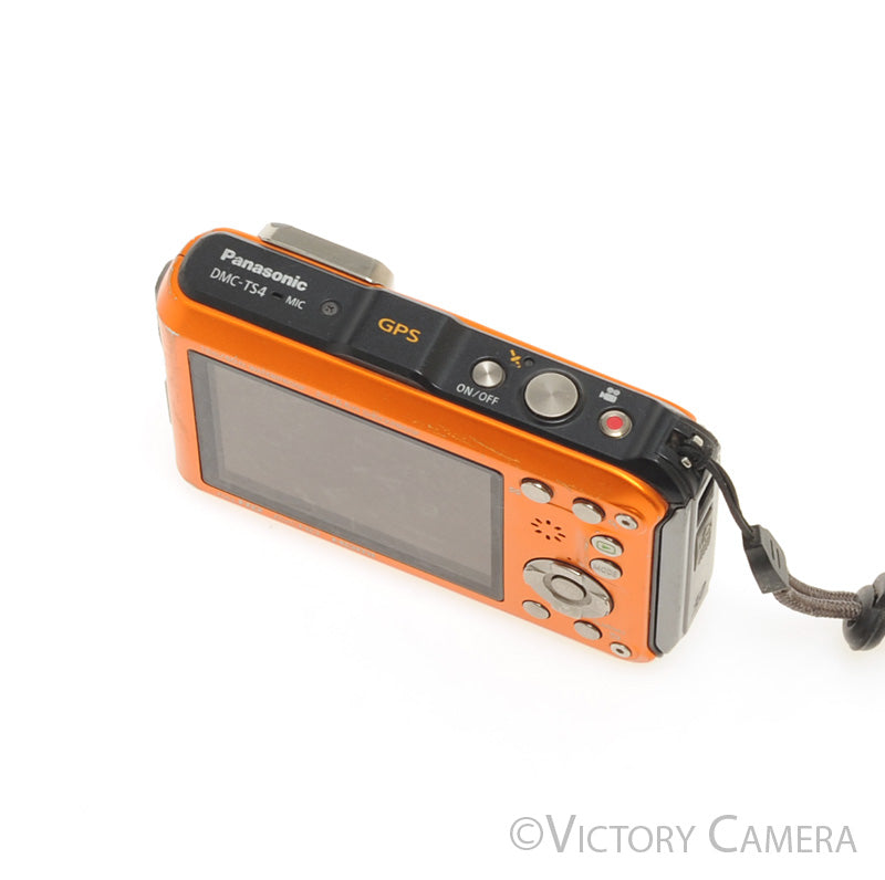 Panasonic Lumix DMC-TS4 12.1MP Digital Point & Shoot Camera [EXC-] - Victory Camera