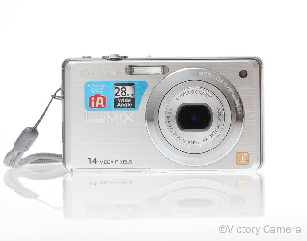 Panasonic Lumix DMC-FH3 14MP CCD Sensor Digital Point & Shoot Camera [MINT] - Victory Camera