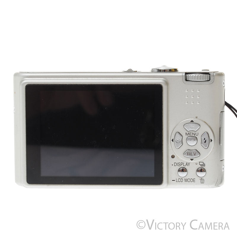 Panasonic Lumix DMC-FX-3 Black 6MP Digital Point and Shoot Camera - Victory Camera