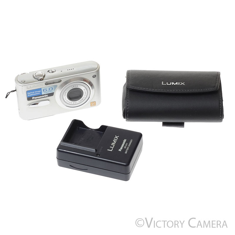Panasonic Lumix DMC-FX-3 Black 6MP Digital Point and Shoot Camera - Victory Camera