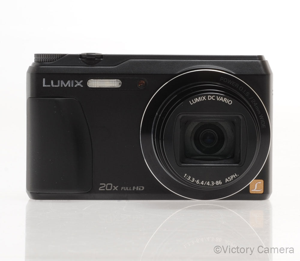 Panasonic Lumix DMC- ZS35 16.1MP Black Digital Point & Shoot Camera [EXC+] - Victory Camera