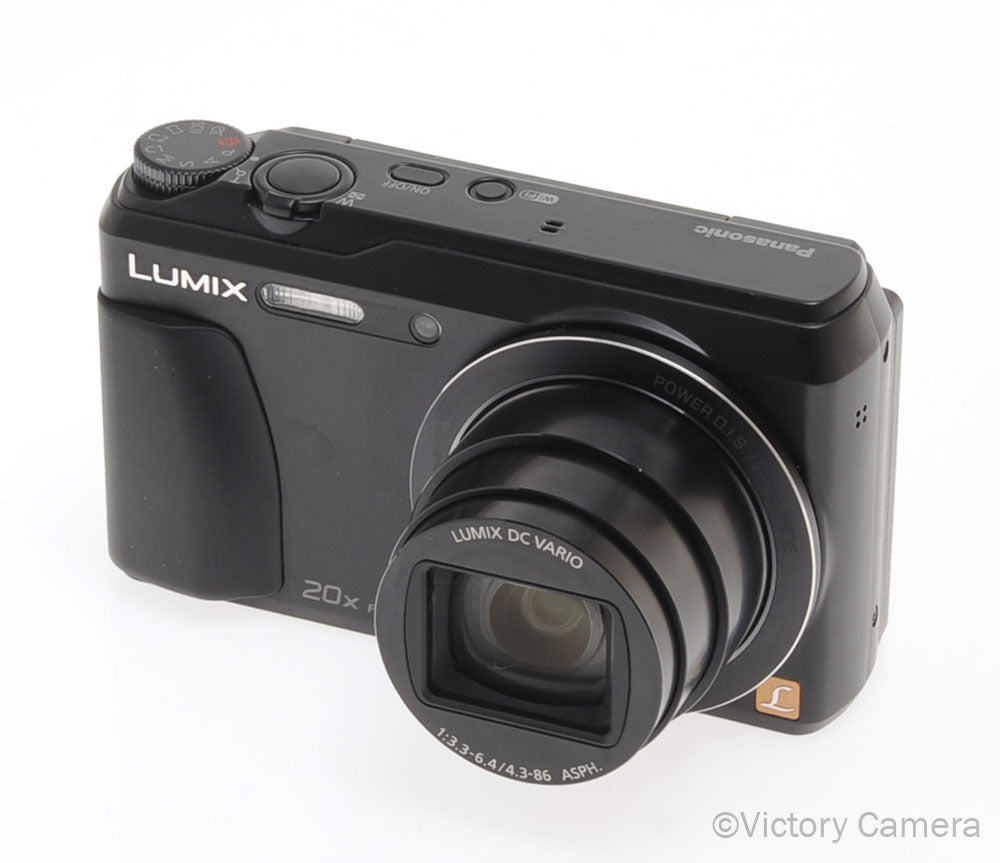 Panasonic Lumix DMC- ZS35 16.1MP Black Digital Point & Shoot Camera [EXC+] - Victory Camera