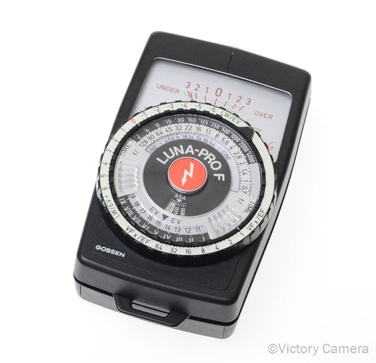 Gossen Luna-Pro F Black Ambient Light Meter [EXC] - Victory Camera