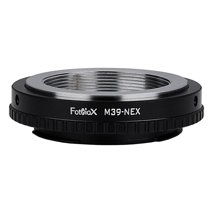 Fotodiox Lens Mount Adapter - M39/L39 Screw Mount SLR Lens to Sony Alpha E-Mount Mirrorless Camera Body - Victory Camera