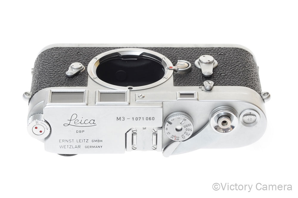 Leica M3 SS (Single Stroke) Chrome 35mm Rangefinder Camera Body [EXC-] - Victory Camera