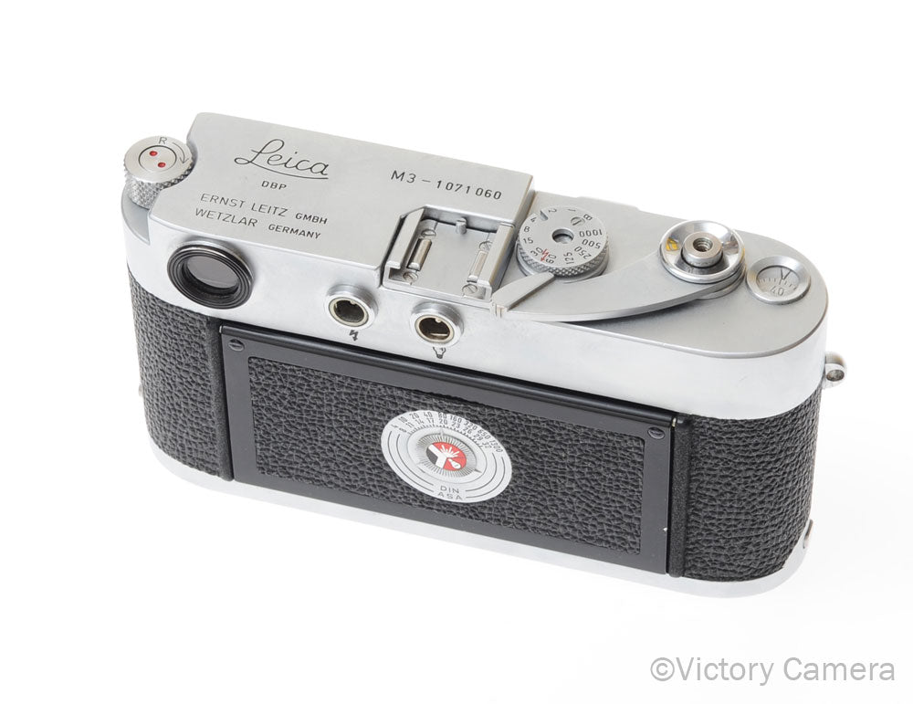 Leica M3 SS (Single Stroke) Chrome 35mm Rangefinder Camera Body [EXC-] - Victory Camera