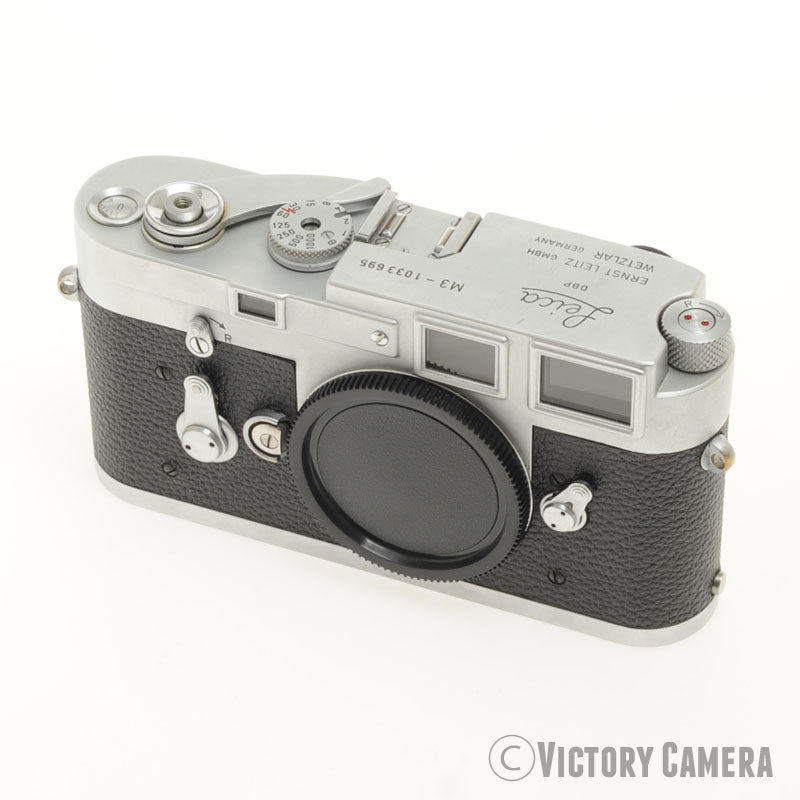 Leica M3 SS (Single Stroke) Chrome 35mm Rangefinder Camera Body [EXC] - Victory Camera