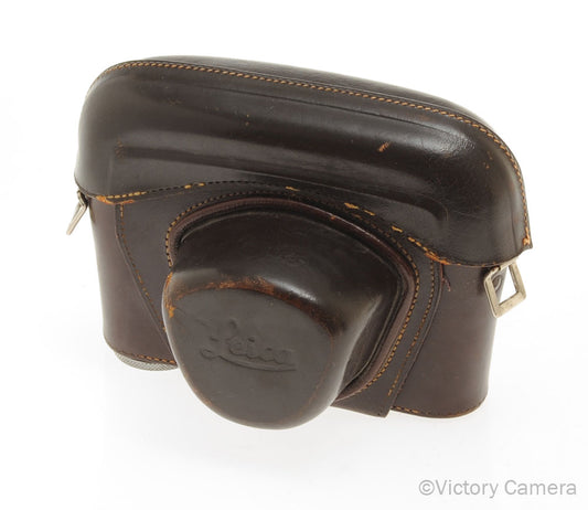Leica M3 Brown Leather Ever Ready Camera Case (3/8" Screw) [EXC] - Victory Camera
