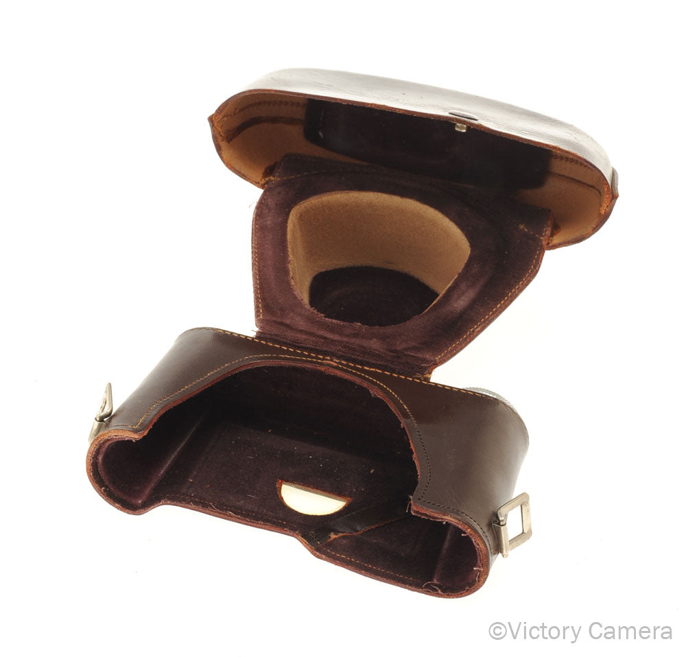 Leica M3 Brown Leather Ever Ready Camera Case (3/8" Screw) [EXC] - Victory Camera