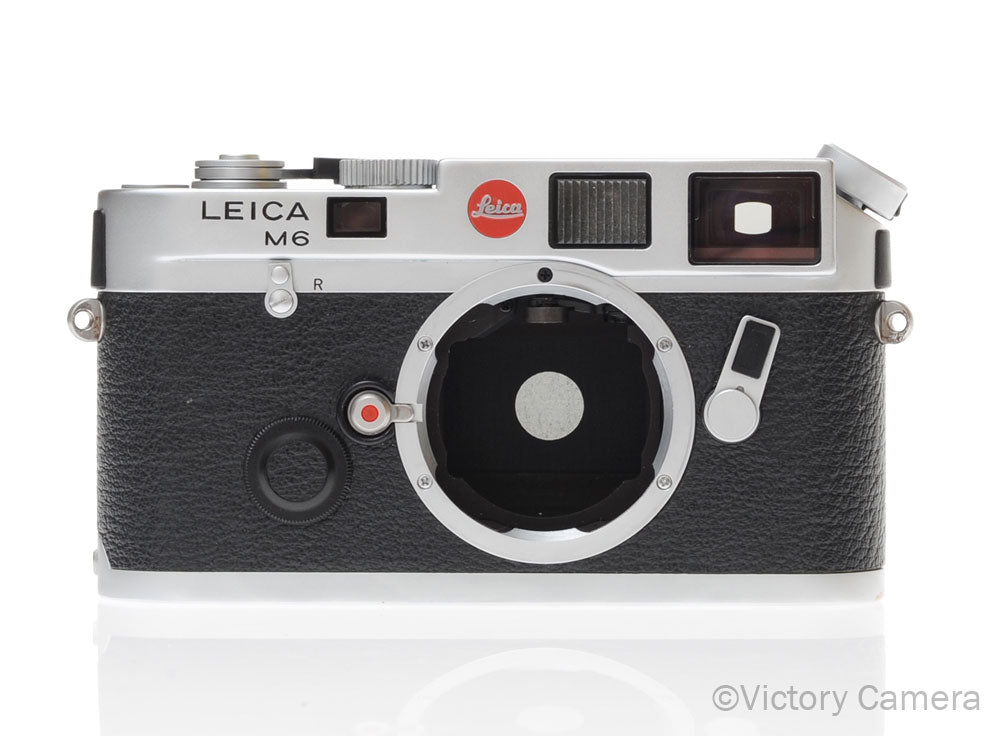 Leica M6 Classic Chrome 35mm Rangefinder Camera Body [EXC+] - Victory Camera