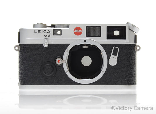 Leica M6 Classic Chrome 35mm Rangefinder Camera Body [EXC-] image 1