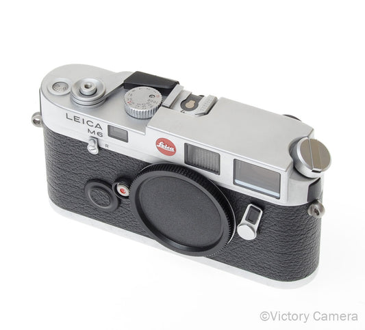 Leica M6 Classic Chrome 35mm Rangefinder Camera Body [EXC-] image 2