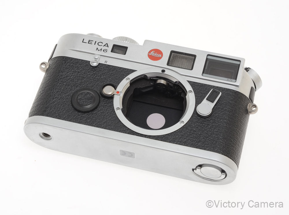 Leica M6 TTL Chrome Rangefinder 0.72x Finder [EXC] - Victory Camera