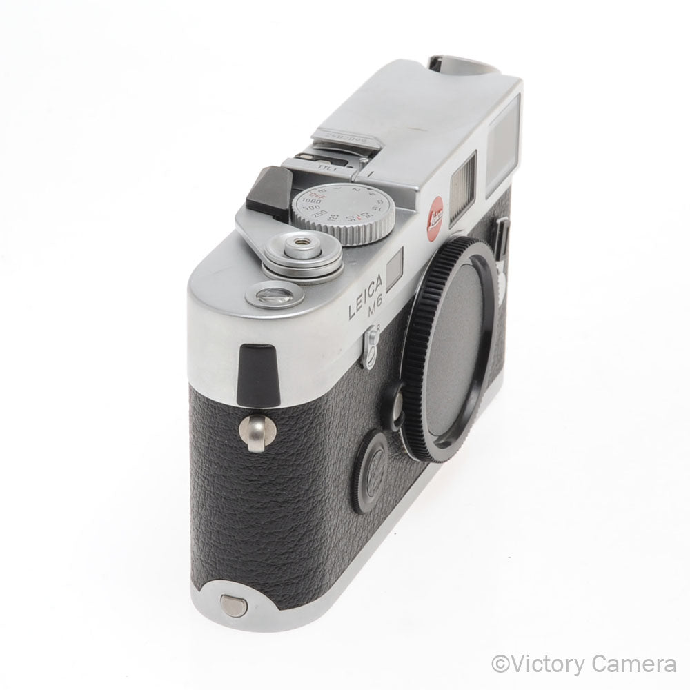 Leica M6 TTL Chrome Rangefinder 0.72x Finder [EXC] - Victory Camera