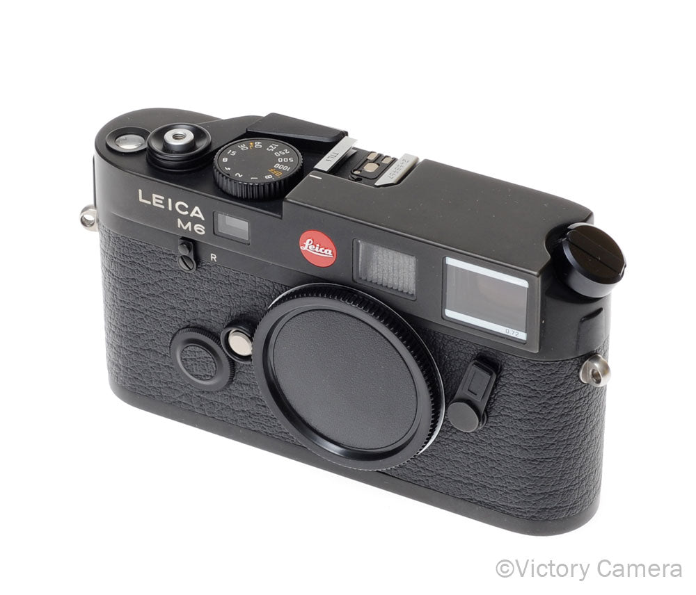 Leica M6 TTL 0.72 Black 35mm Rangefinder Camera Body [EXC] - Victory Camera