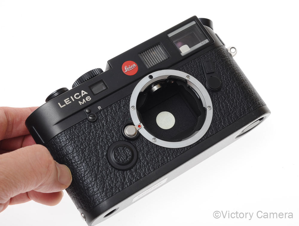 Leica M6 TTL 0.72 Black 35mm Rangefinder Camera Body [EXC] - Victory Camera
