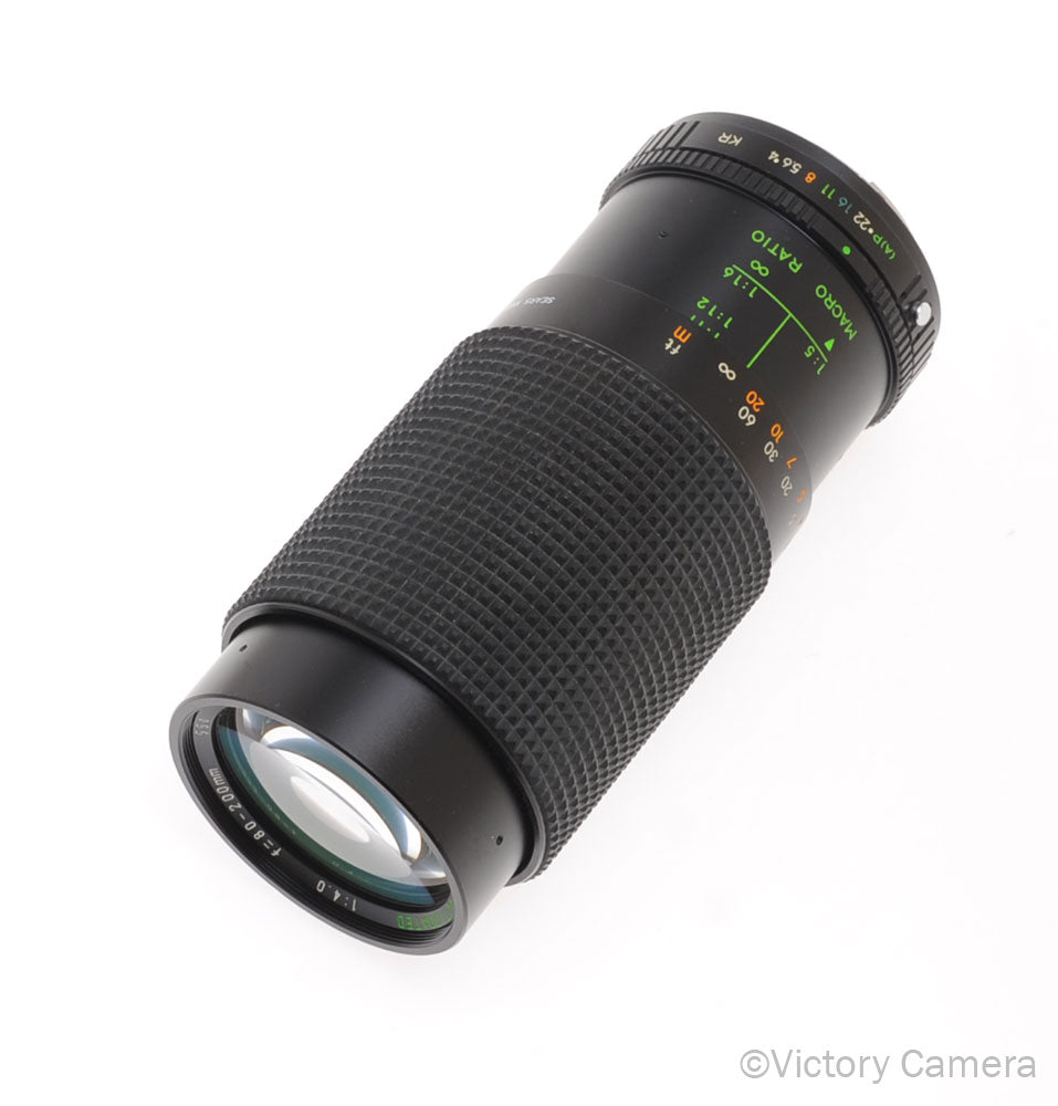 Sears Auto Zoom 80-200mm f4 Telephoto Zoom Lens for Pentax K Mount [EXC] - Victory Camera