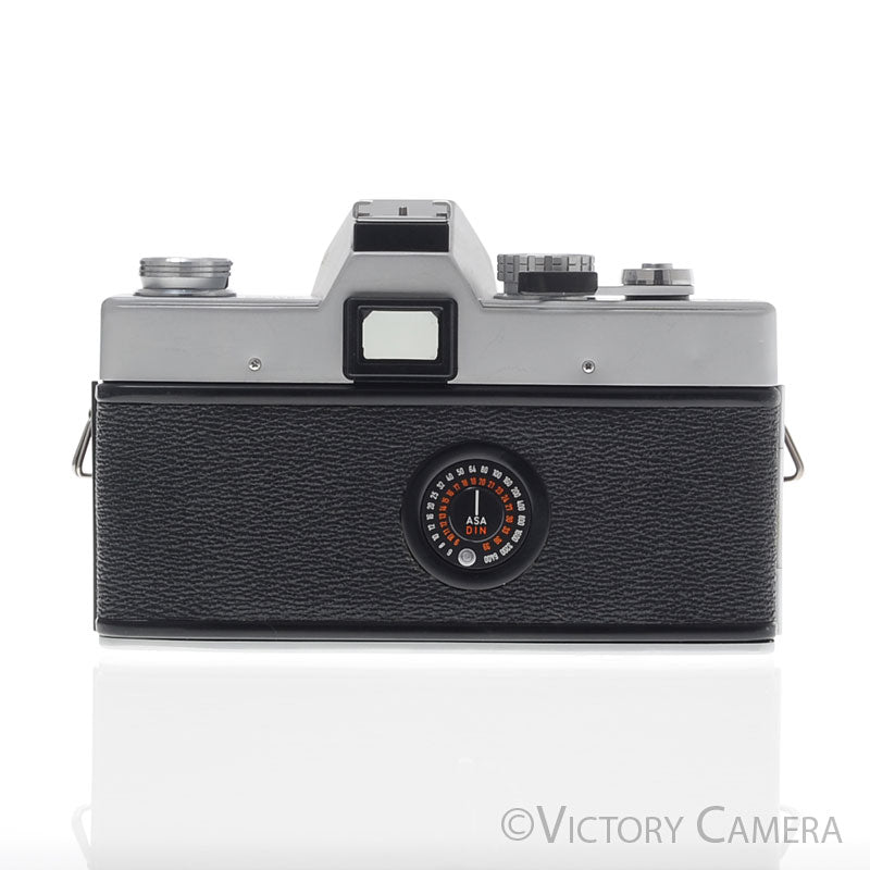 Minolta SRT101 SRT 101 Chrome 35mm Camera with 55mm F1.7 Lens [EXC] - Victory Camera