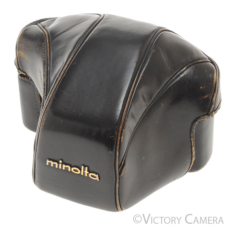Minolta SRT Black Leather Ever Ready Case [EXC-] - Victory Camera