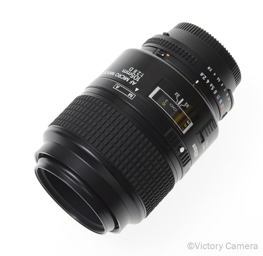 Nikon Micro-Nikkor 105mm f2.8 D AF-D Autofocus Macro Prime Lens [EXC] - Victory Camera