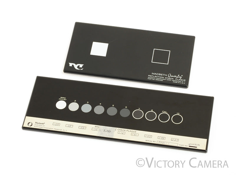 MacBeth QuantaLog Reflection Check Plaque [EXC+] - Victory Camera