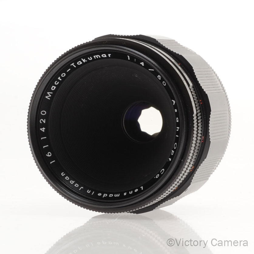Pentax Macro-Takumar 50mm f4 1:1 Macro Prime Lens for M42 Mount -Rare- [EXC-] - Victory Camera