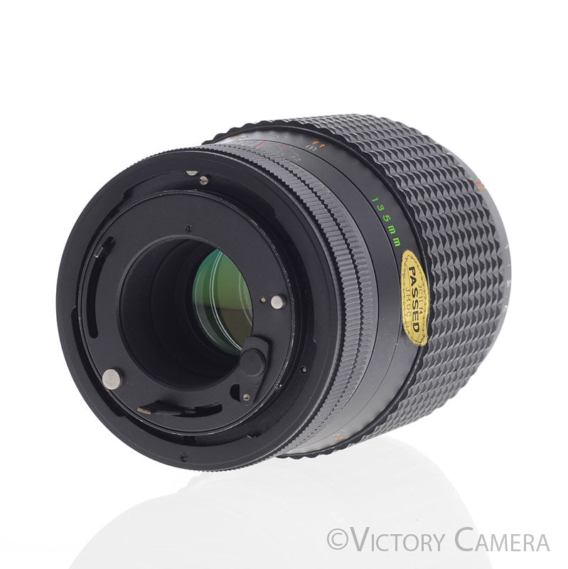 Makinon 135mm f2.8 Telephoto Portrait Headshot Lens for Canon FD [EXC+] - Victory Camera