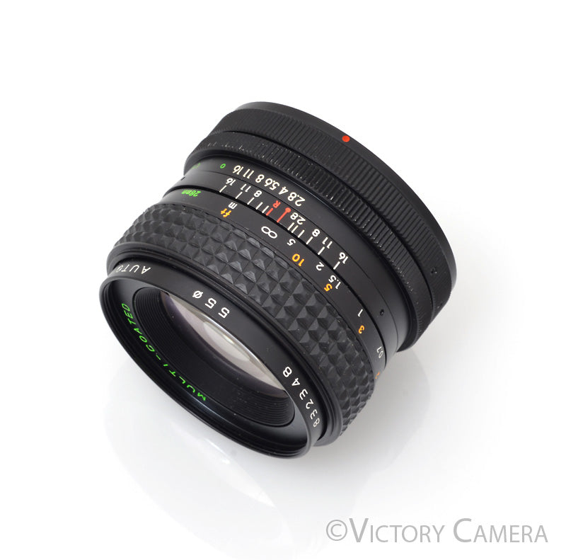 Makinon Multi-Coated 28mm f2.8 Wide Angle Lens for Canon FD [EXC] - Victory Camera