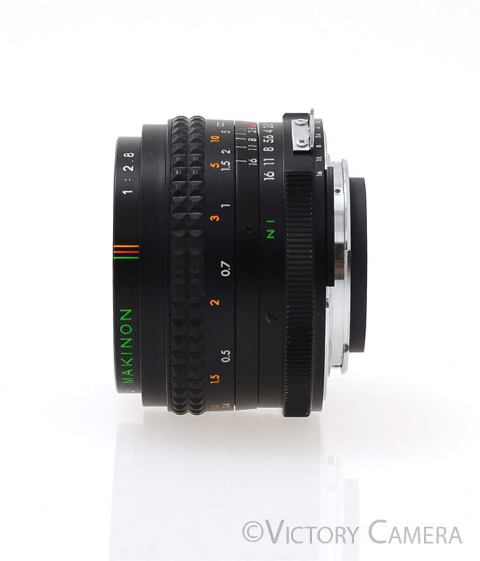 Makinon Auto 28mm f2.8 Wide Angle Lens Nikon AI [EXC-] - Victory Camera